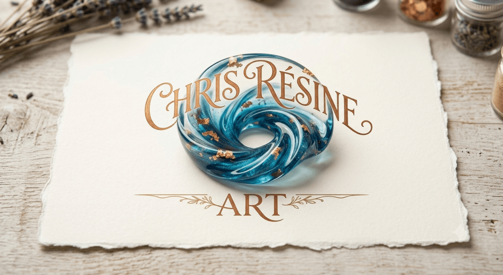 Artisanat en résine époxy : pièce unique coulée et polie à la main par Chris Résine Art